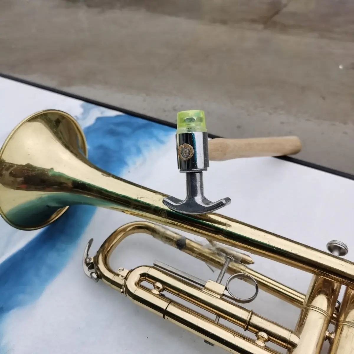 Martillo Profesional para Reparación de Instrumentos de Latón, Herramienta para Eliminar Pequeños Abolladuras en Trompetas, Saxofones, Trombones y Túbas