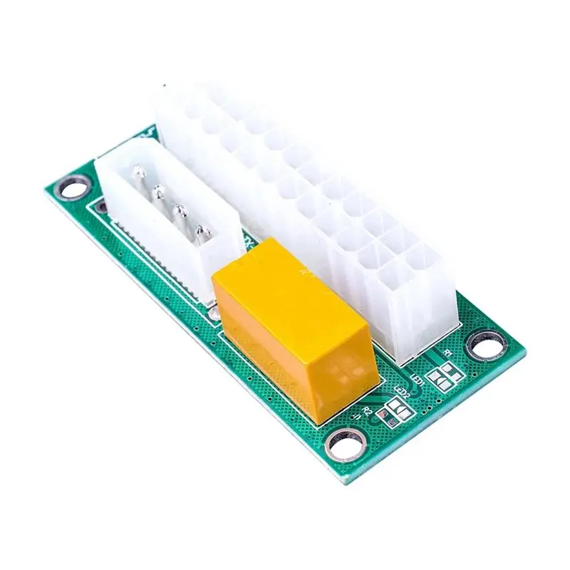 A53M-Dual PSU Power Supply Sync Starter Extender Card ADD2PSU ATX 24Pin Molex 4Pin For Miner Mining