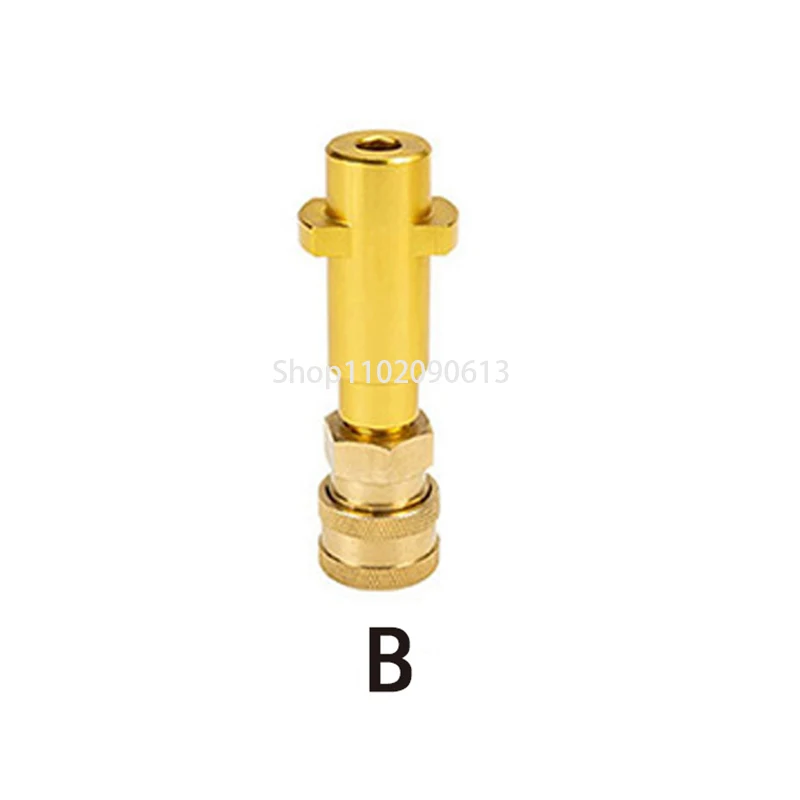 Snelkoppeling Voor Hogedrukreiniger 1/4 "Naar Spuitpistool Toverstaf Lans Bajonetadapter 1/4" Snelkoppelingsmontage Voor Karcher