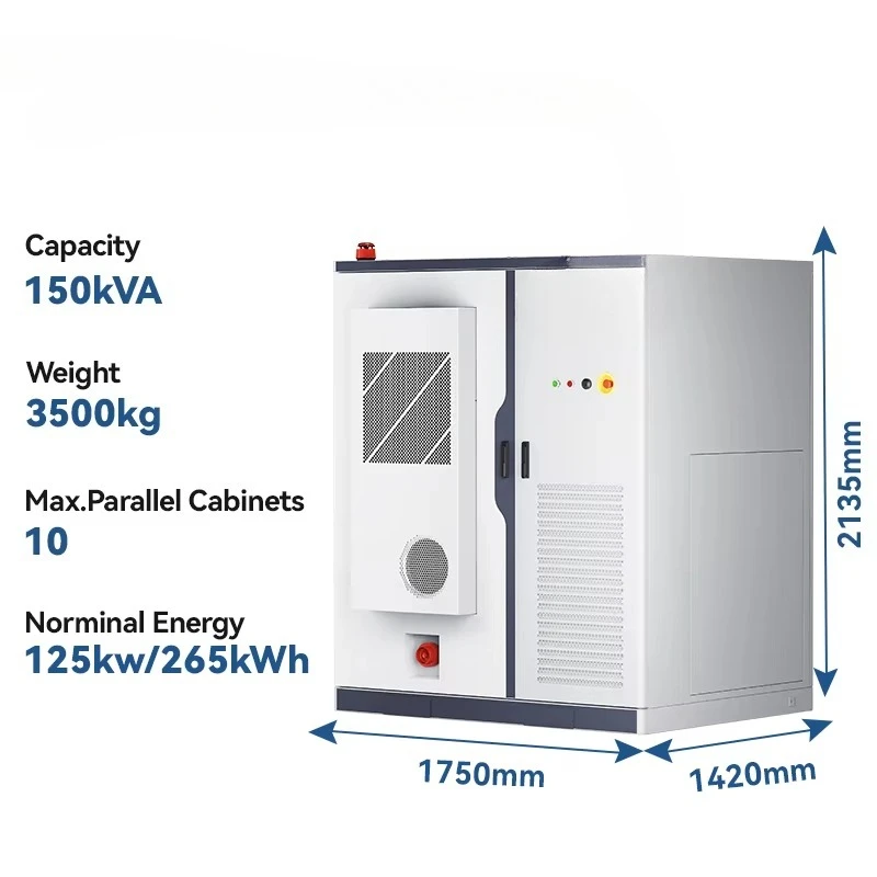 Dawnice 265kWh 100kWh 200KWh Soluzione per sistema contenitore batteria per accumulo di energia Batteria a energia solare LIFEPO4
