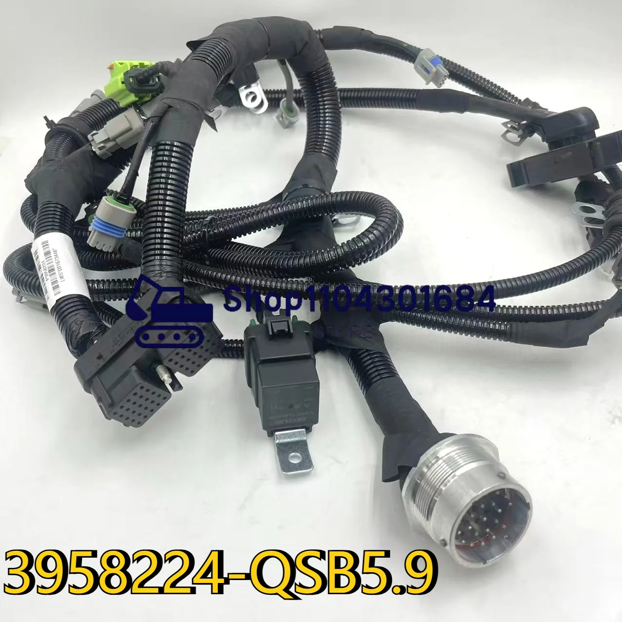 3958224-QSB5.9 Construction Machinery QSB5.9 Engine Part Electronic Control Module Wiring Harness 3958224 for Engine