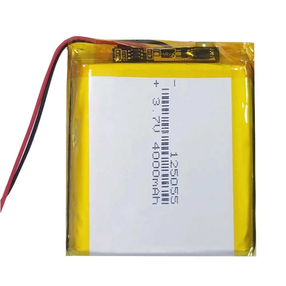 1-10PCS 3.7V 4000mAh Li-Polymer Rechargeable battery 125054 125055 For GPS PSP Power Bank Tablet PC Speaker Laptop MID DVD PAD