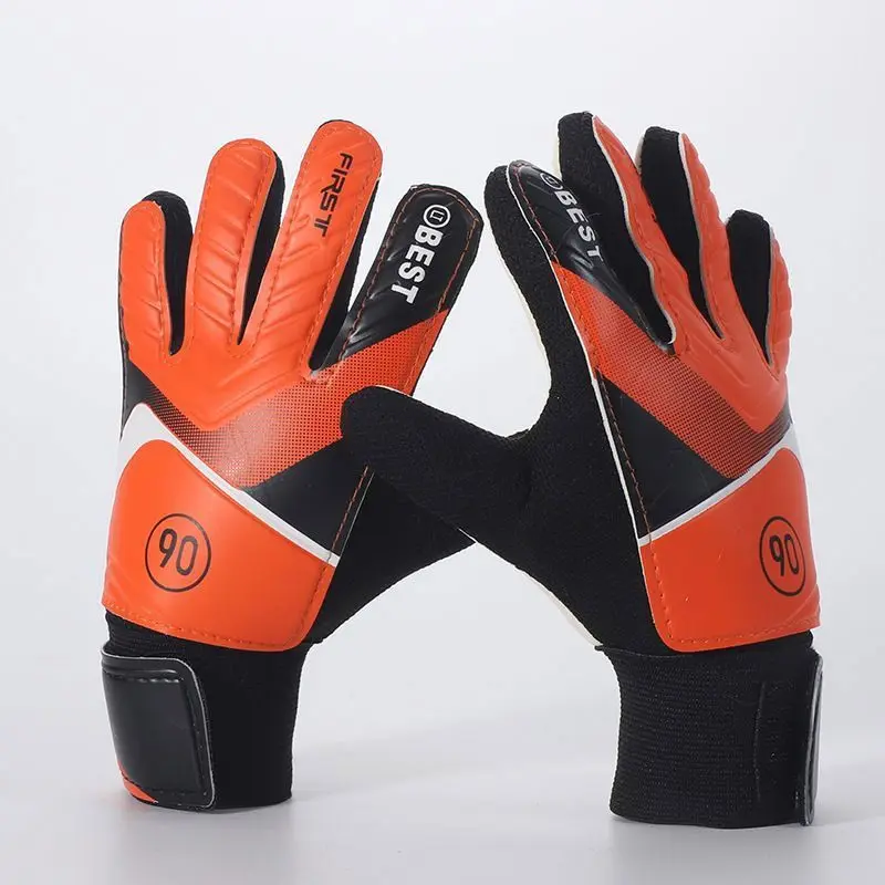 Goalkeeper gloves for football training, latex anti-slip finger protection, durable professional goalkeeper finger tape