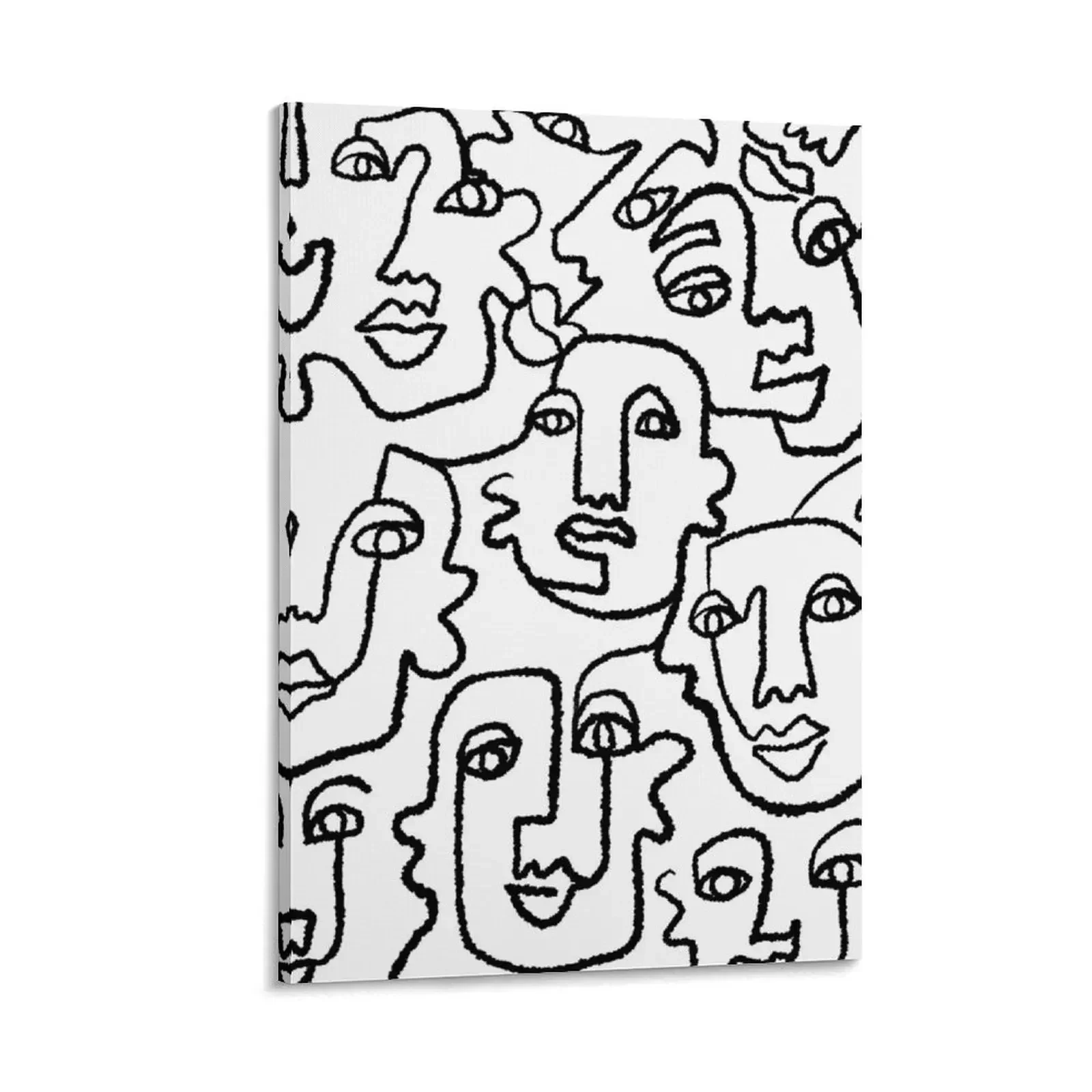 

Abstract faces (#2) Canvas Painting room decorations for men room decorations for girls interior paintings Paintings