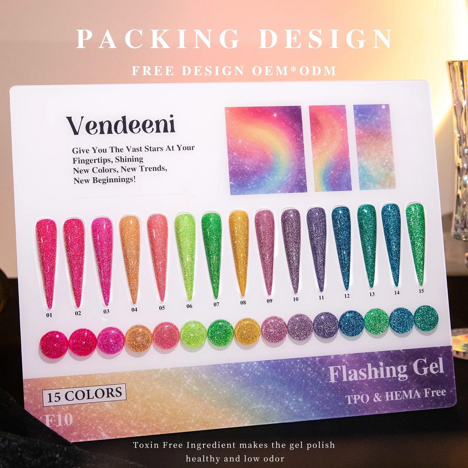 vendeeni-conception-gratuite-15-couleurs-disco-paillettes-gel-vernis-collection-ensemble-boite-gratuit-tpohema-gratuit-oem-reflechissant-neon-gel-vernis-a-ongles