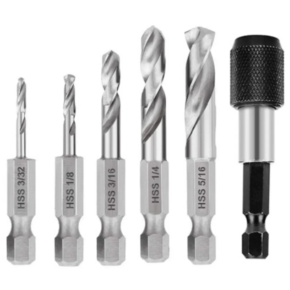 4241 HSS Hexagonal Shank Short Drill Bits Engineered for High Thermal Resistance and Integrity Under Load Conditions
