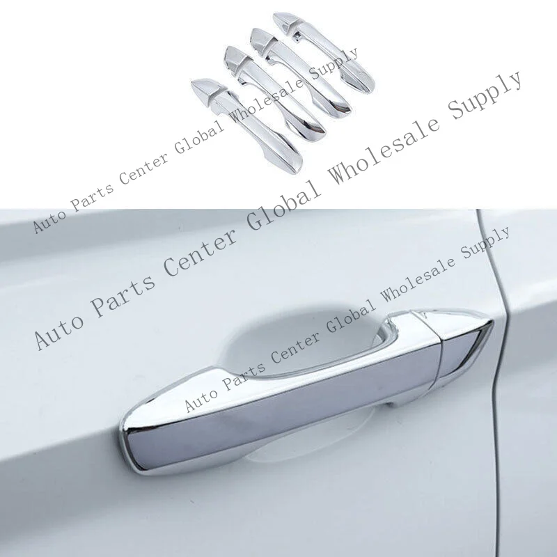 フォルクスワーゲン-ジェッタ-mk7-2019～2021-クローム製-外側ドアハンドルカバートリム-8個セット