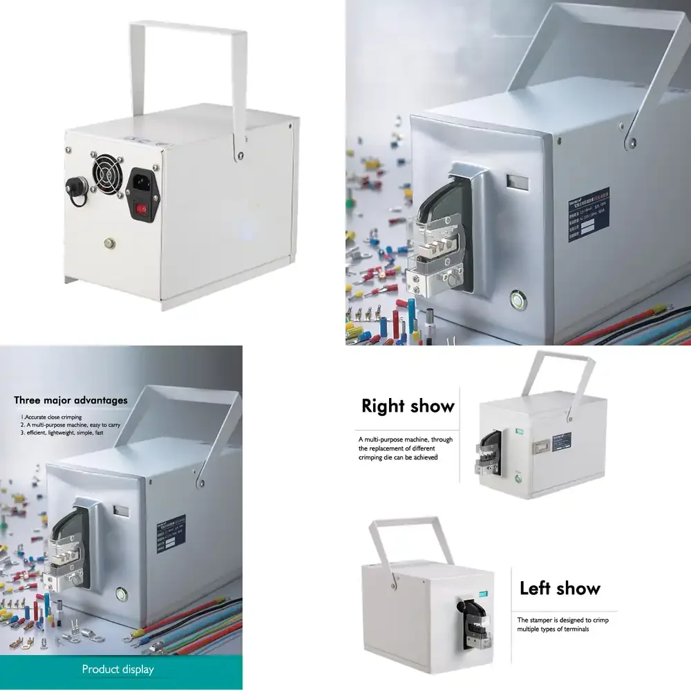 

Electric Terminal Crimping Machine End-wire Machine Line Pressing Pliers Electric Terminal Crimping Machine