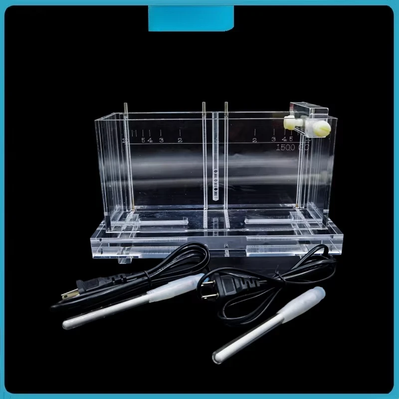 Cell 1500mL Thermostatic-Control-type Tank 1500cc Plating Testing Equipment With Heating Resistance (220V 50W)