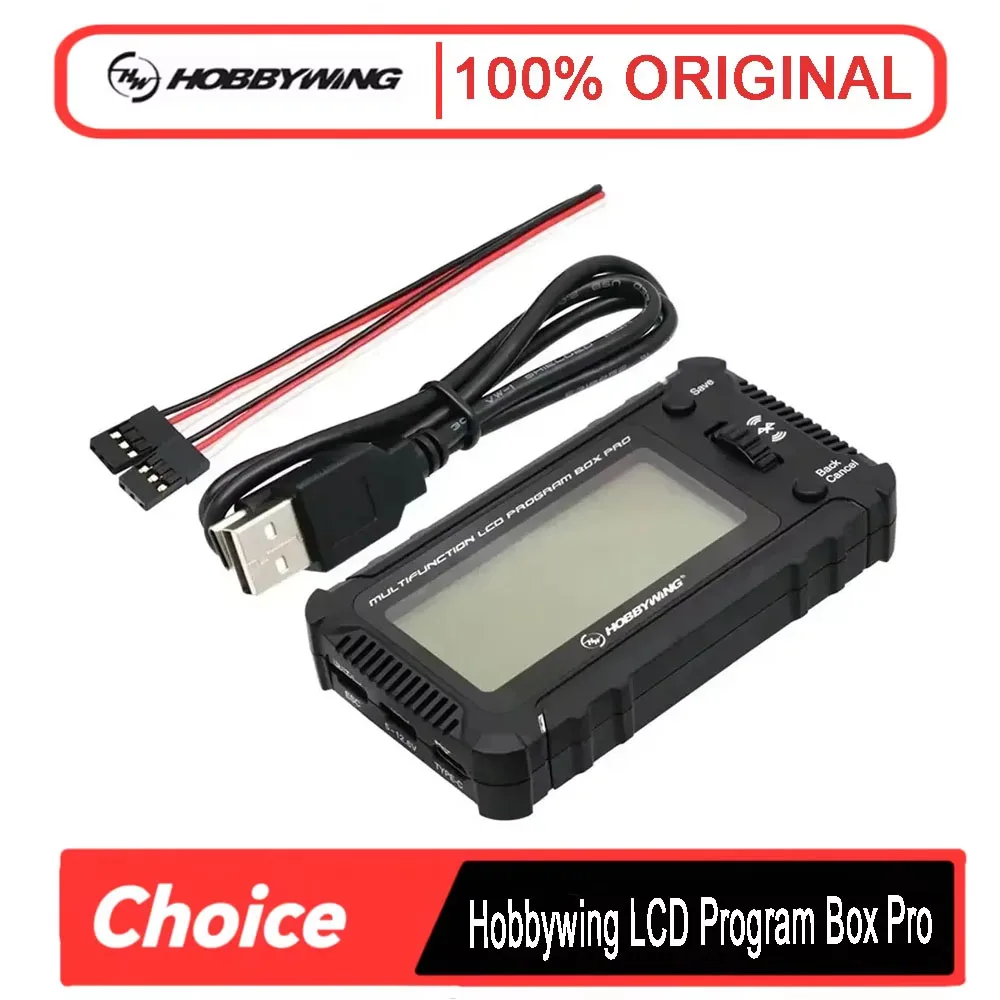 

Hobbywing LCD Program Box Pro | Обновление прошивки LiPo OTA 1-8S для PLATINUM/XERUN/EZRUN/Seaking Pro ESC