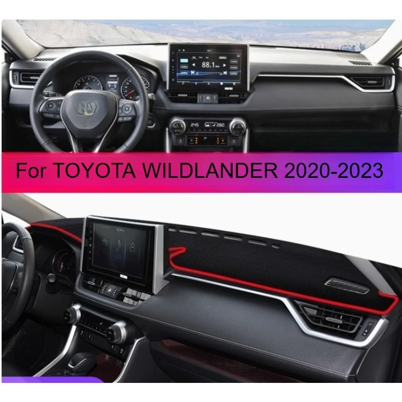 

Для TOYOTA WILDLANDER 2020-2023 крышка приборной панели автомобиля, избегайте света, накладка на приборную платформу, коврик, аксессуары для ковров