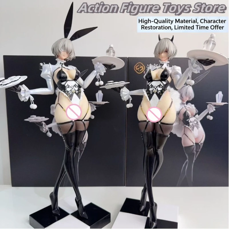 Games/Anime/Peripherals/Dolls Mechanical Era Neil 40CM Bunny Girl Black Silk Suspender Two dimensions Sexy beautiful girl Figure