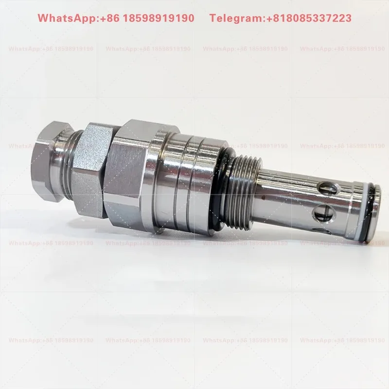 Excavator Hydraulic Main Relief Valve Safety Pressure Control Spare Part Heavy Duty Overflow Valve