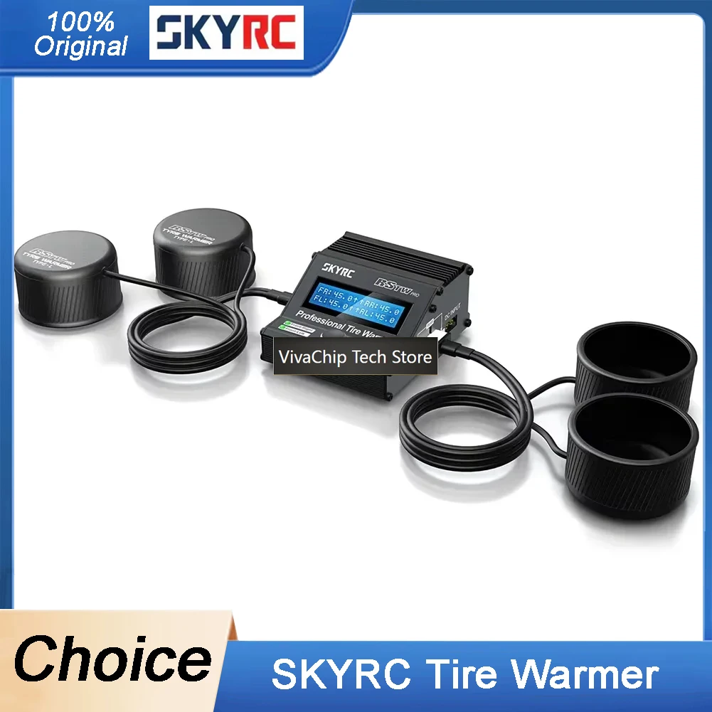 VivaCTSKYRC Tire Warmer - MCU Temperature Controlled 1/10 1/8 For Electric RC Car Racing Drift Touring Tire Heating Accessories