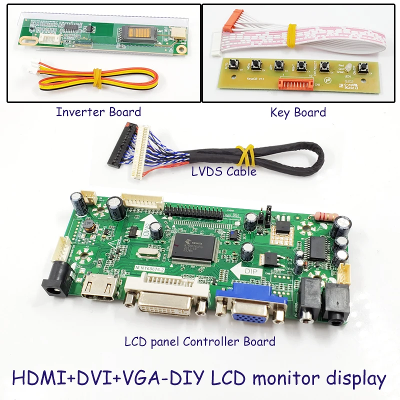 kit for LTN141W1-L04 HDMI Screen display Panel 1280×800 DVI VGA 14.1