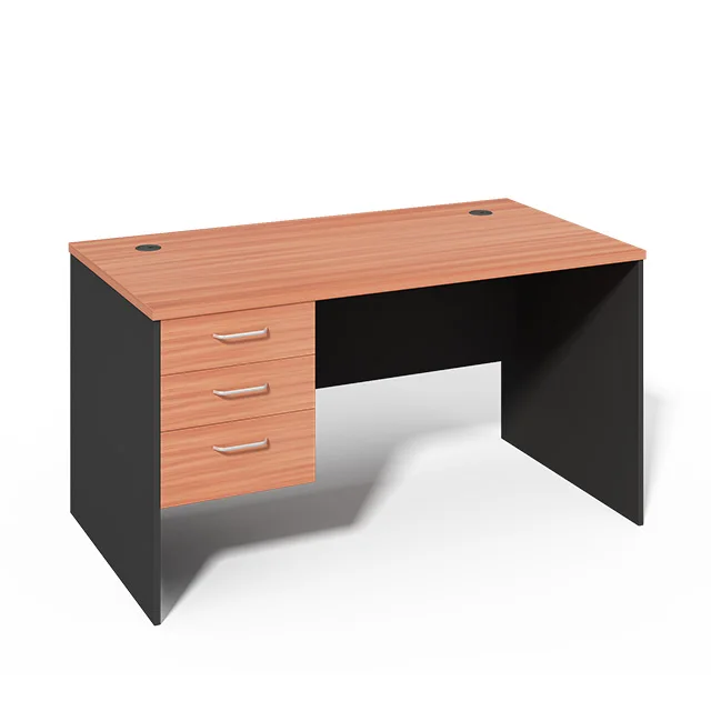 Popular design European style office furniture single melamine office desk for sale