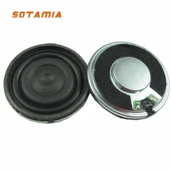 SOTAMIA 2Pcs Mini Ultra-thin Speaker 36mm Full Range Sound Speaker 8 Ohm 2W Cloth Edge Home Sound Music Audio HIFI  Loudspeaker