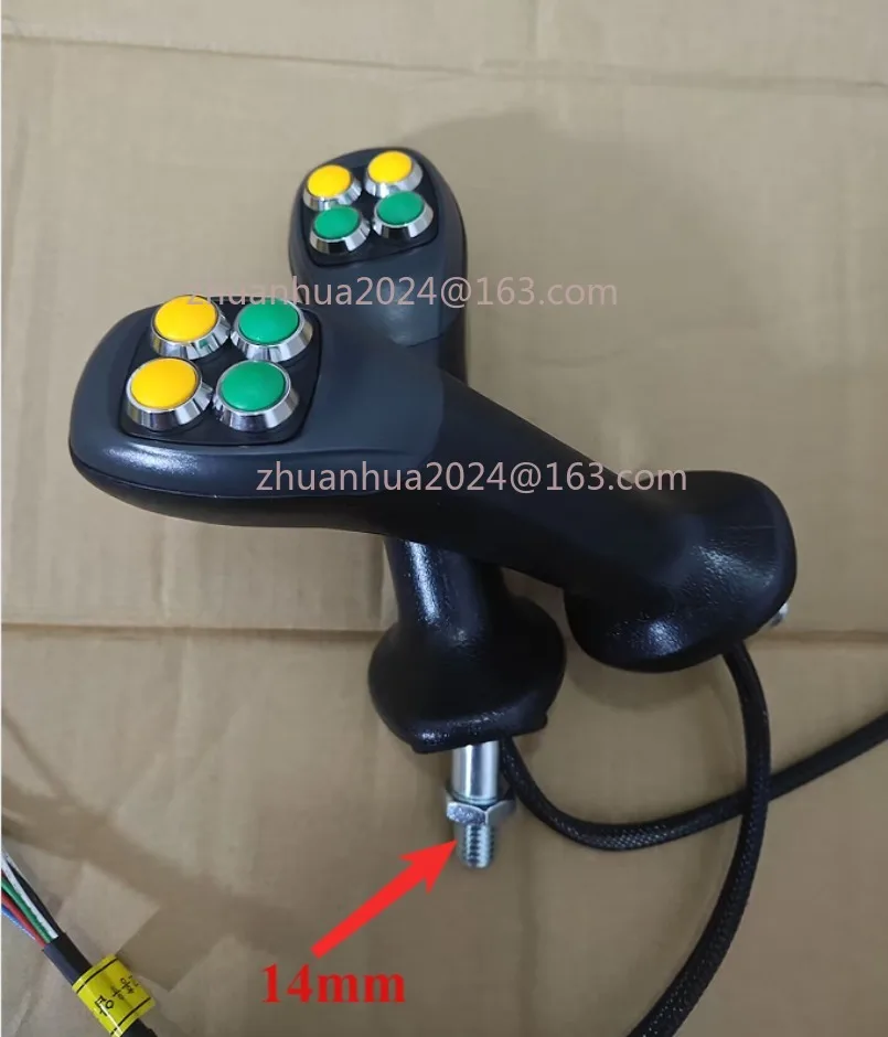High quality 5-button grab handle excavator modified button joystick handle