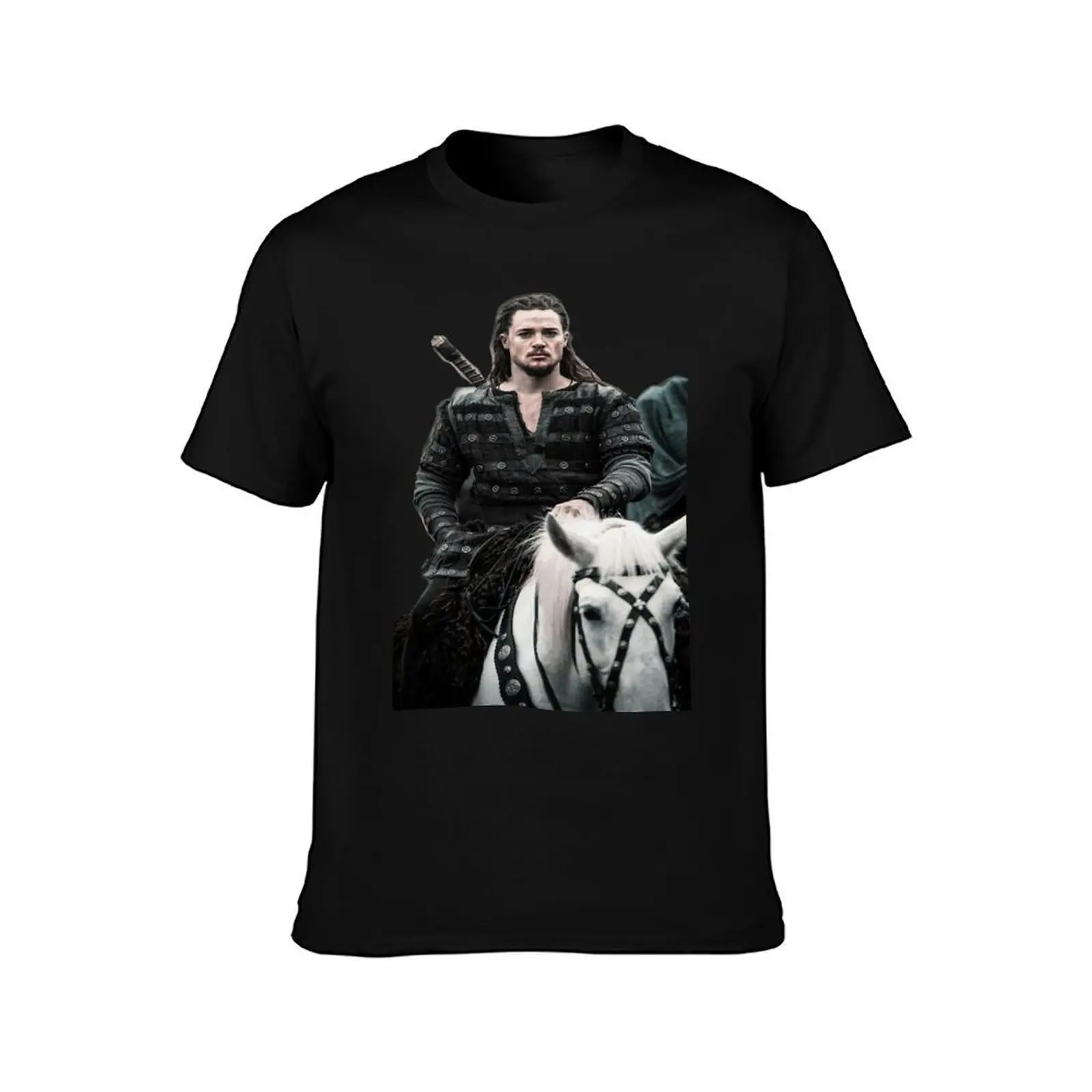 Funny Gifts Uhtred Of Bebbanburg Gifts For Birthday T-Shirt, Summer Casual Cotton Tee, Oversized Streetwear Tops, 100% Cotton
