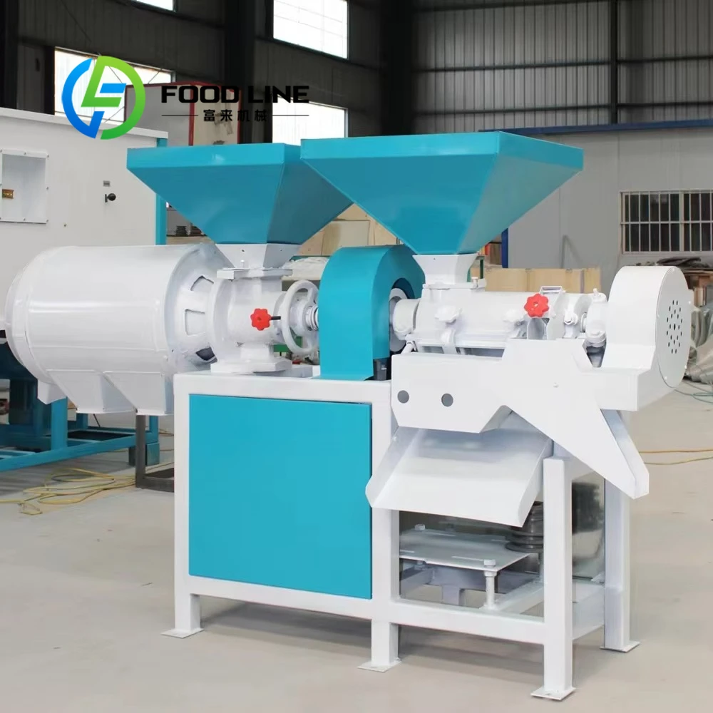 Industrial Corn Maize Grits Making Machine Corn Peeling Machine Maize Mill Machine