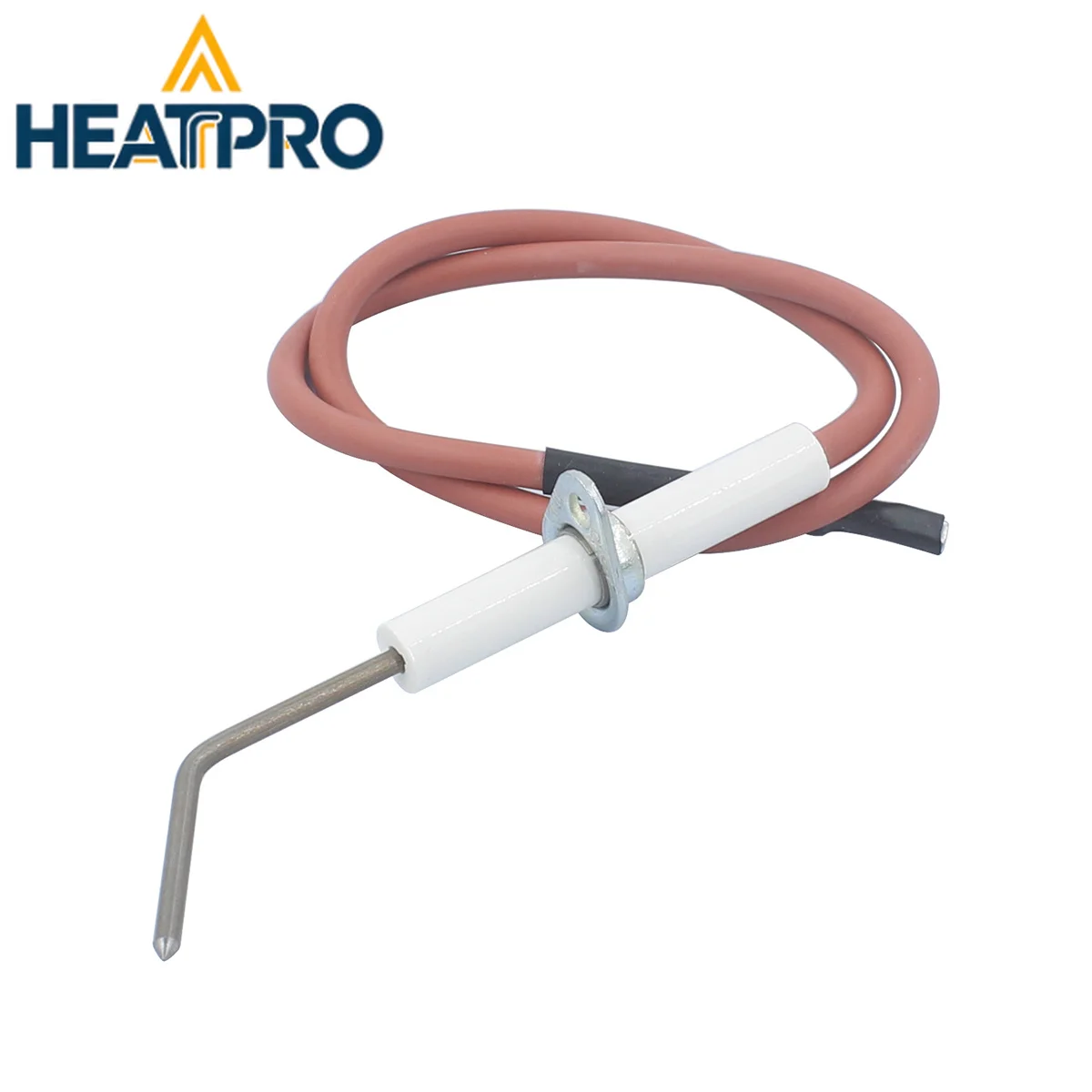 8620350 Ignition Electrode for BAXI Slim Boiler Spark Igniter with L-Shaped Tip Mounting Flange Boiler Spark Igniter Replacement