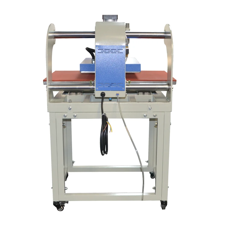 Manufacturers For Textil Sublimation 38*38 Pneumatic Two Station Complete Ustome Shirts Termopress Heat Press Machines