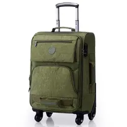 New 2024 Oxford Bra trunkcase Carousel Luggage Men's and women's Boarding suitcase 20/24