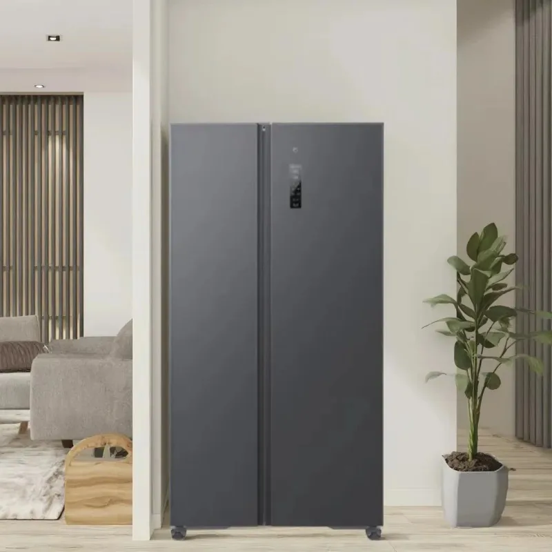 

Double door refrigerator household 610L ultra-thin embedded household smart refrigerator