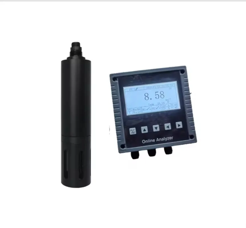 Online NH4-N Ammonia Nitrogen Sensor with PH Compensation, Testing Temperature At Same Time