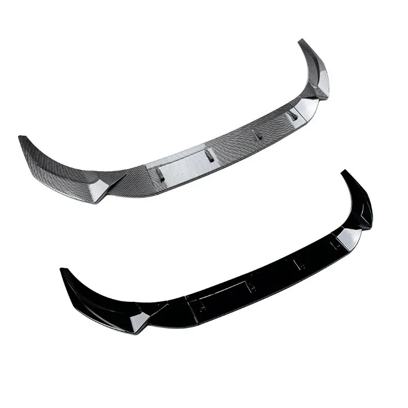 Car Front Bumper Lip For Audi A4 S4 B9.5 S-Line Facelift 2020-2024 Spoiler Splitter Front Lip Canard Cover Body Kit