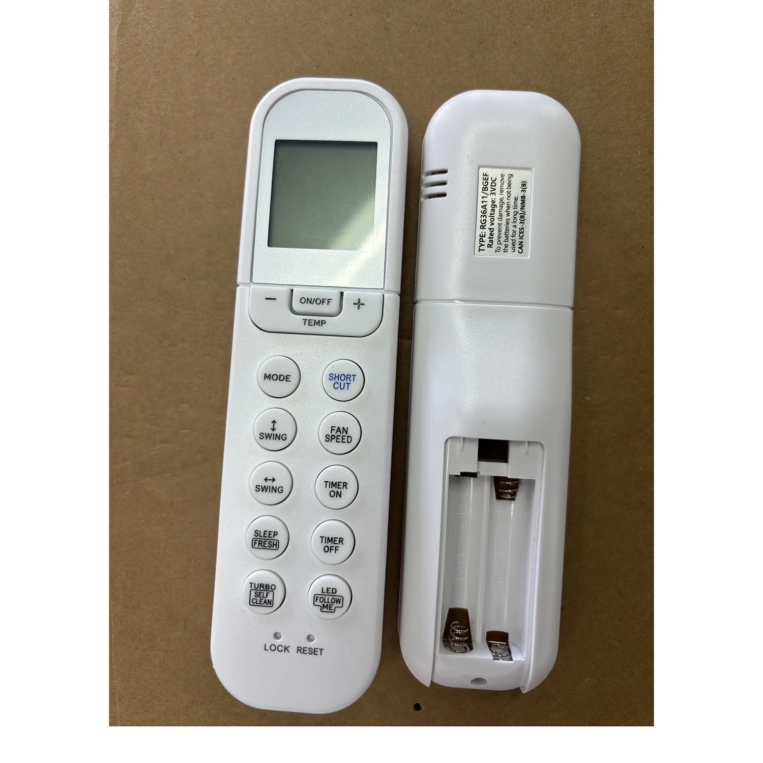 Control remoto de aire acondicionado RG36A11/BGEF para aire acondicionado Midea RG36A/BGEF-AR3 RG36Y1/BGCEFU2 RG36F1/BGEFU1