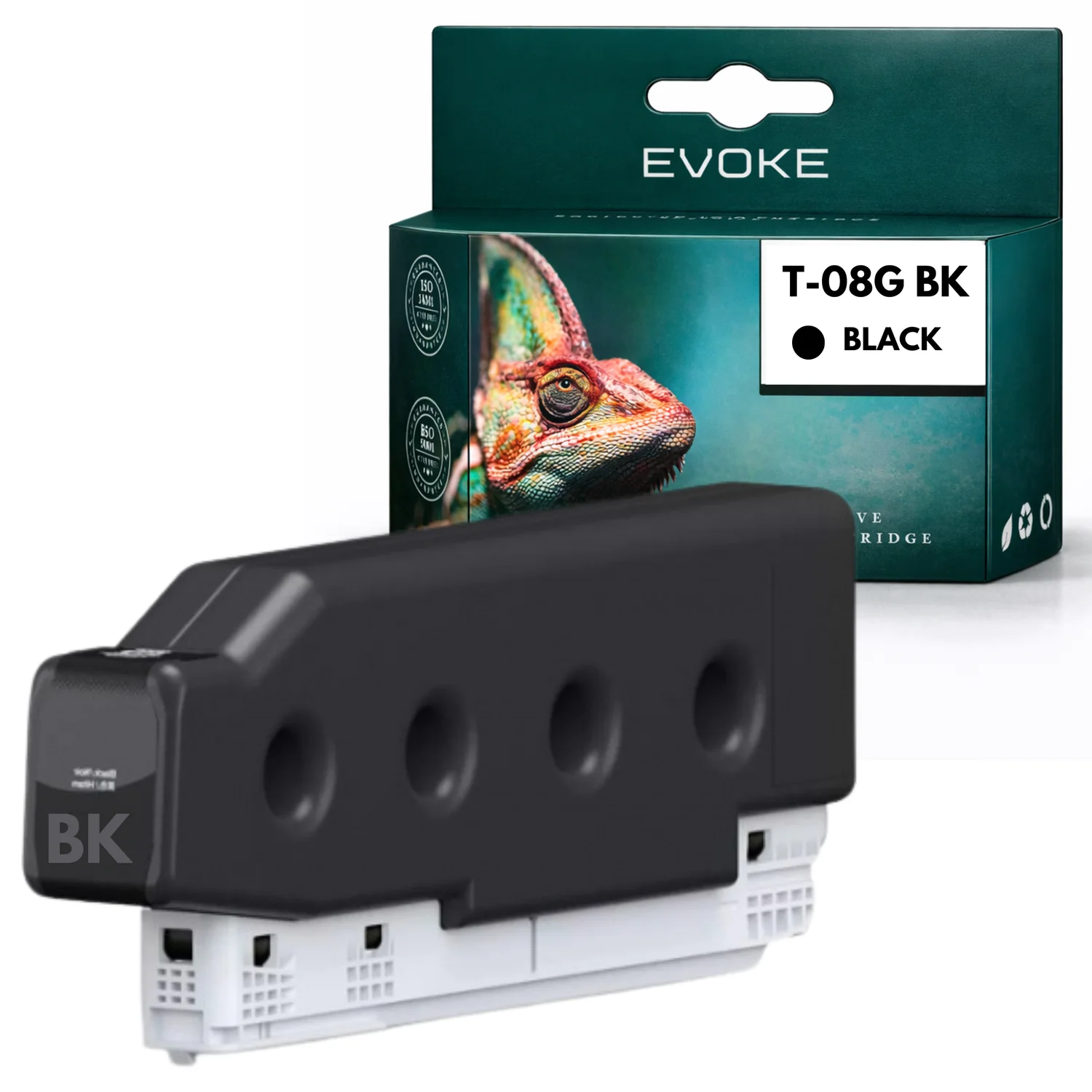 Evoke Compatibele Toner voor Epson T08G1 C13T08G100 Zwart Am-C5000 Am-C6000