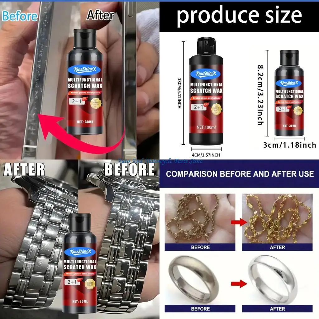 

P9FD Very Effective Scratch Repair Paste Scratch Remover Specially Designed for Vehicle Instrument Panels & Plastic Surfaces