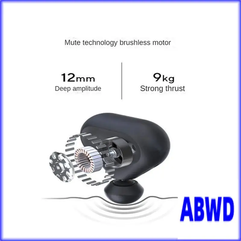 WD-حزام تدليك متعدد الوظائف صغير لاسترخاء العضلات والرقبة والعمود الفقري مدلك مولد وتر معدات رياضية للياقة البدنية