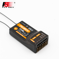 FlySky FTr8B 2.4GHz 8CH Receiver for RC Airplane Helicopter Fixed Wing Glider Vehicle Drone Dual Antenna for AFHDS3 Transmitters