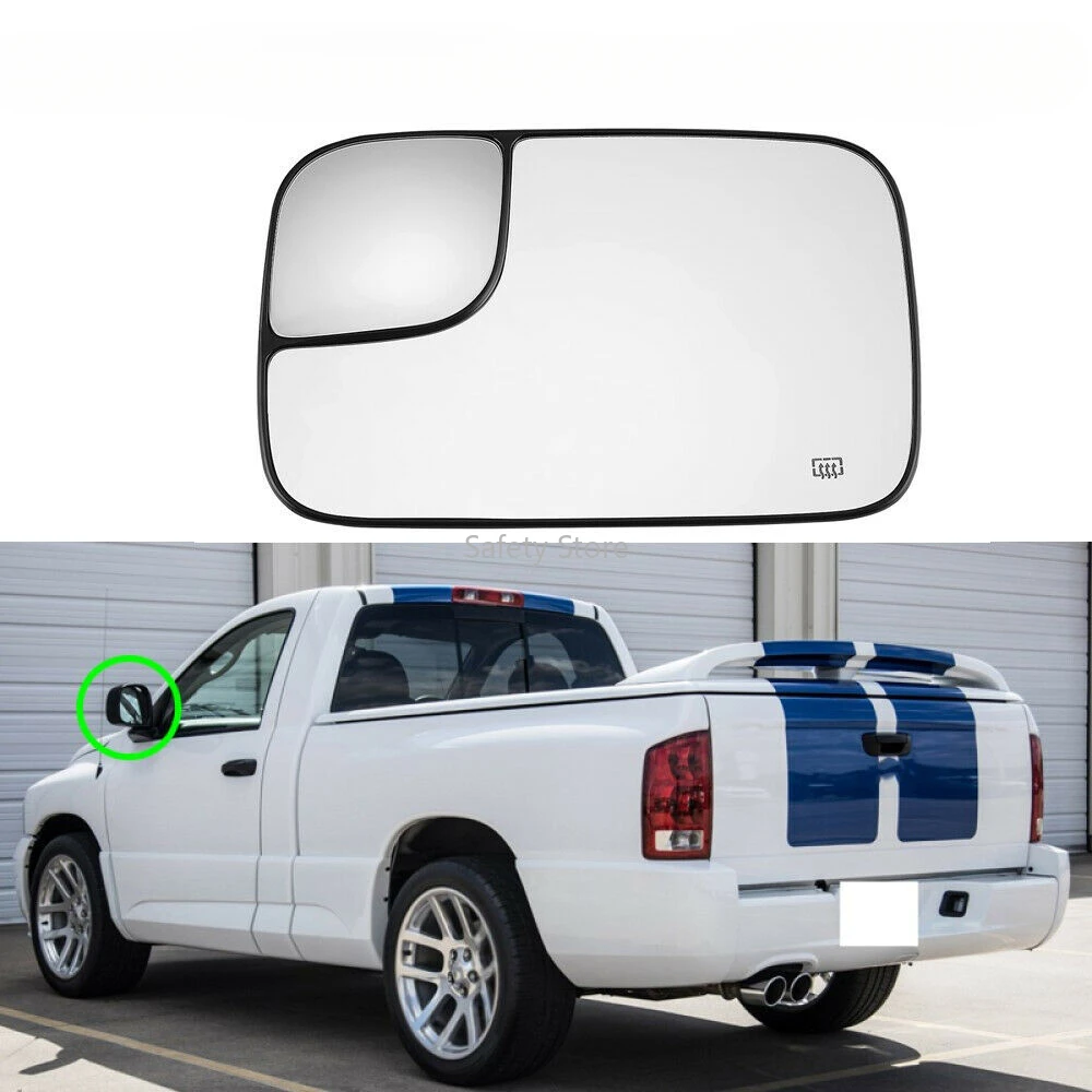 

1 шт. подходит для Dodge 1500 2500 3500 05-09, зеркало заднего вида, линза зеркала заднего вида с подогревом 5161011 АА