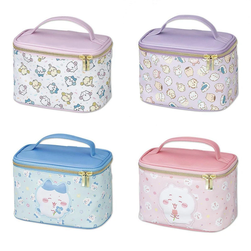 

Kawaii Cartoon Chikawa Makeup Bag Cute Hachiware Usagi Large Capacity Handheld Cosmetic Bag Storage Bag Cute Girly Things Gift