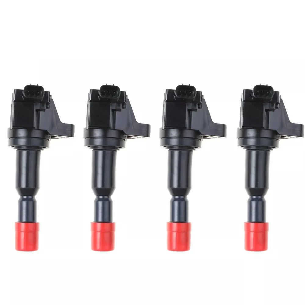 High quality 4X Ignition Coil For Honda Jazz II GD 2002 - 2008 1.5L L15A 30520-PWC-003 CM11-113 CM11-110 FREE SHIPPING!!!