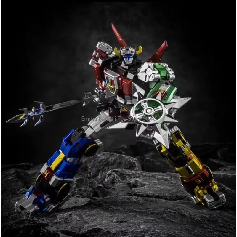 Transformation Titan Power MS-01S Beast Lion King Goleon Alloy Metal Voltron Fusion Robot Gift Spot