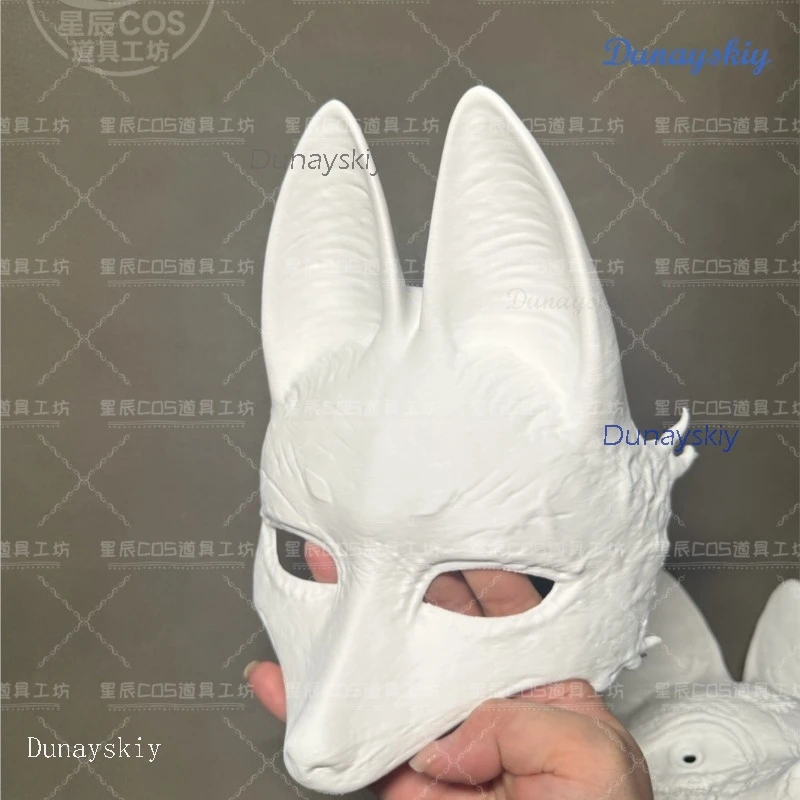 disfraz halloween mujer New Game Silent f Hill Kotoyuki Tsuneki Fox Mask Cosplay Mask Prop Wig Halloween Carnival Mens Horro view 4
