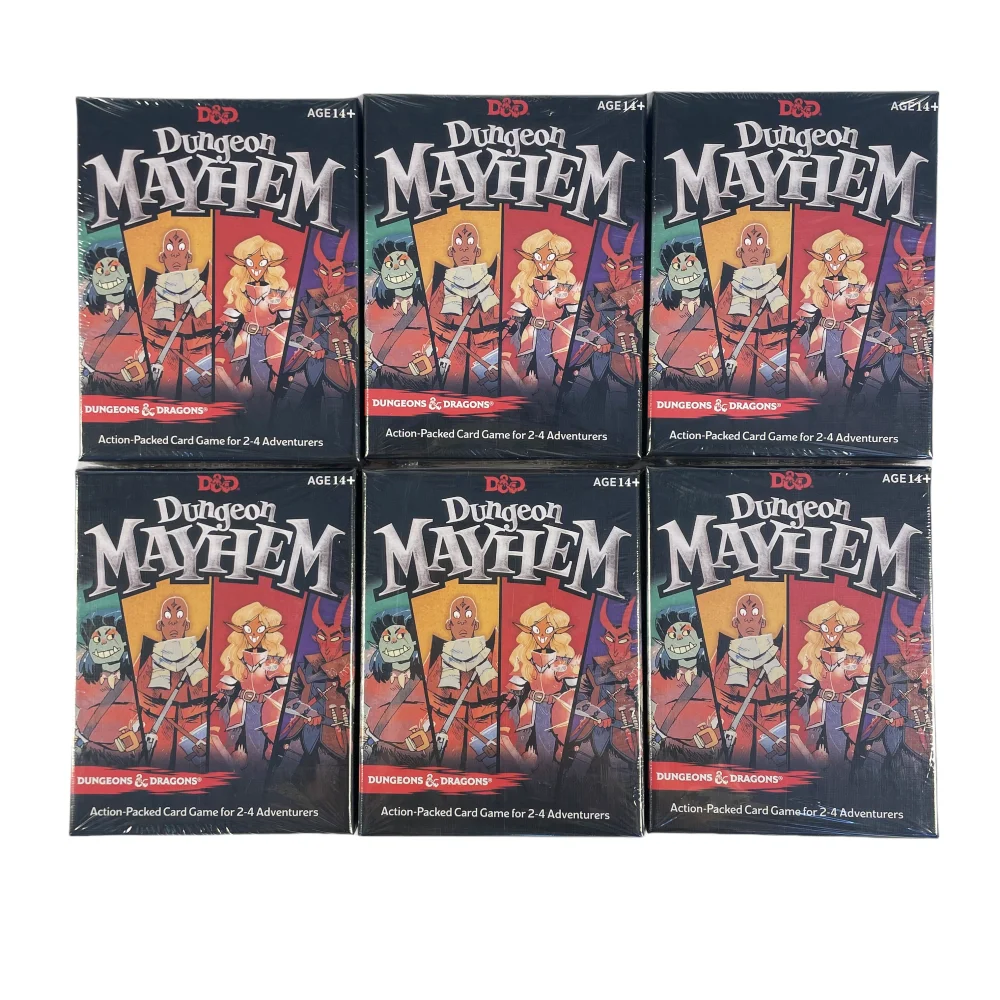 

1 шт., настольная игра Baldur's Gate Dungeon Mayhem, карты Monster Madness, английская версия, детская игрушка в подарок