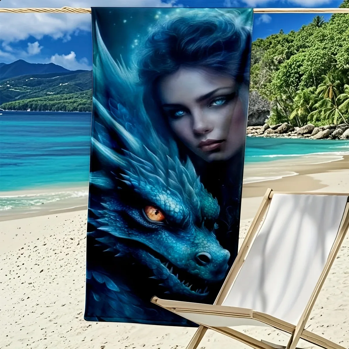 

Пляжное полотенце с принтом «Игра права» в стиле аниме, быстросохнущее легкое мягкое полотенце для бассейна