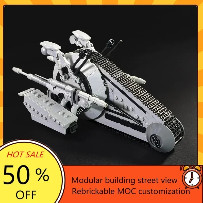 562PCS MOC Space Battle NR-N99 Tank Droid assault vehicle  Model Building Blocks Technology Bricks DIY Assembly Toys Kids Gifts