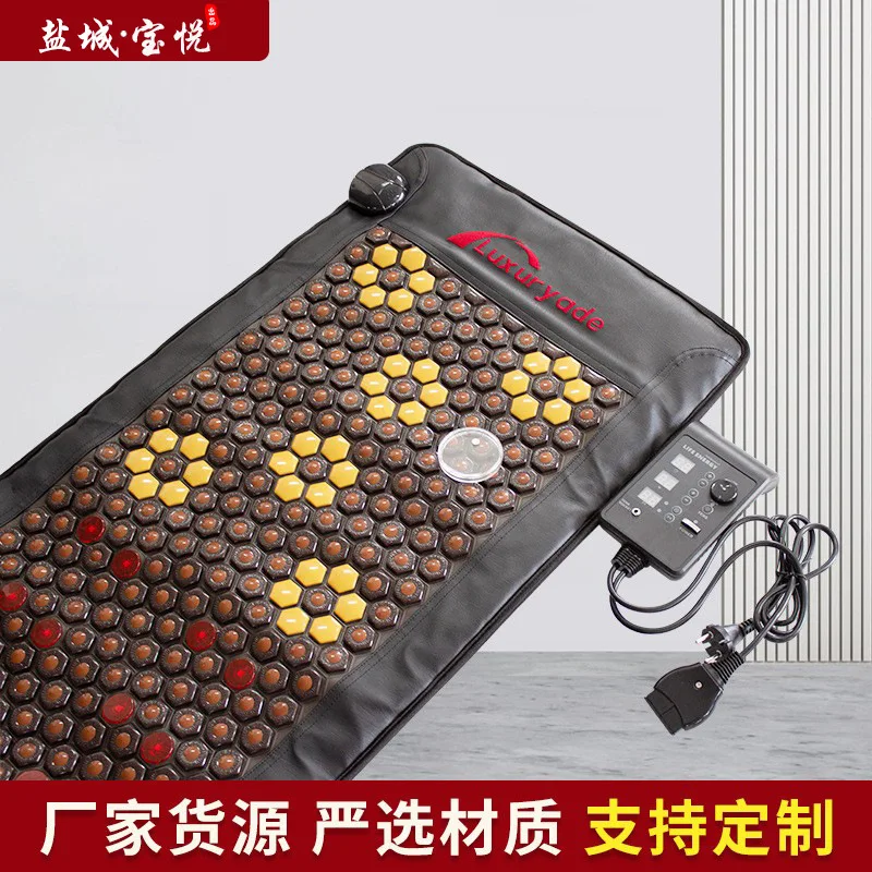Photon Energy Mattress Support Far Infrared Heating Physiotherapy Mat PEMF Magnetic Therapy Health Care Mat