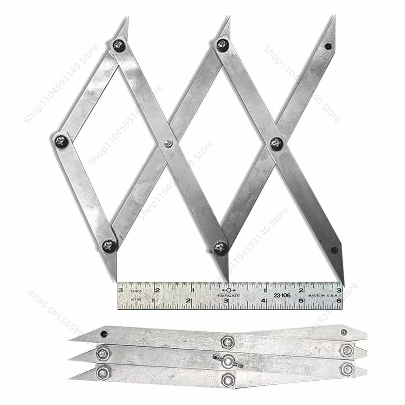 3 Point Picket Master Center Finder Woodworking Center Finding Tool Equal Spacing Layout Tool Equal Space Divider Household