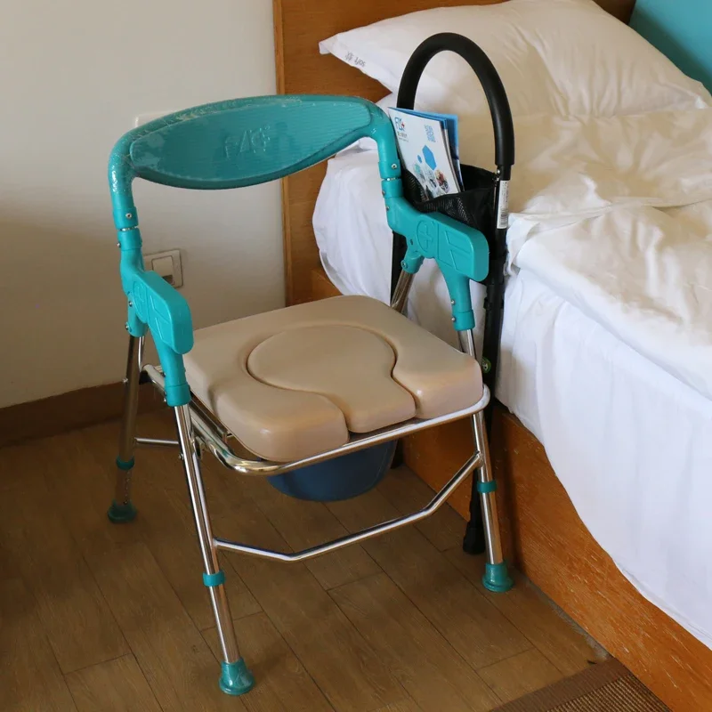 Multi-Functional Chair, Aluminum Bath Seat, Versatile Use, Accessible Care, Universal Bathroom Aid -  Bathing Assistance