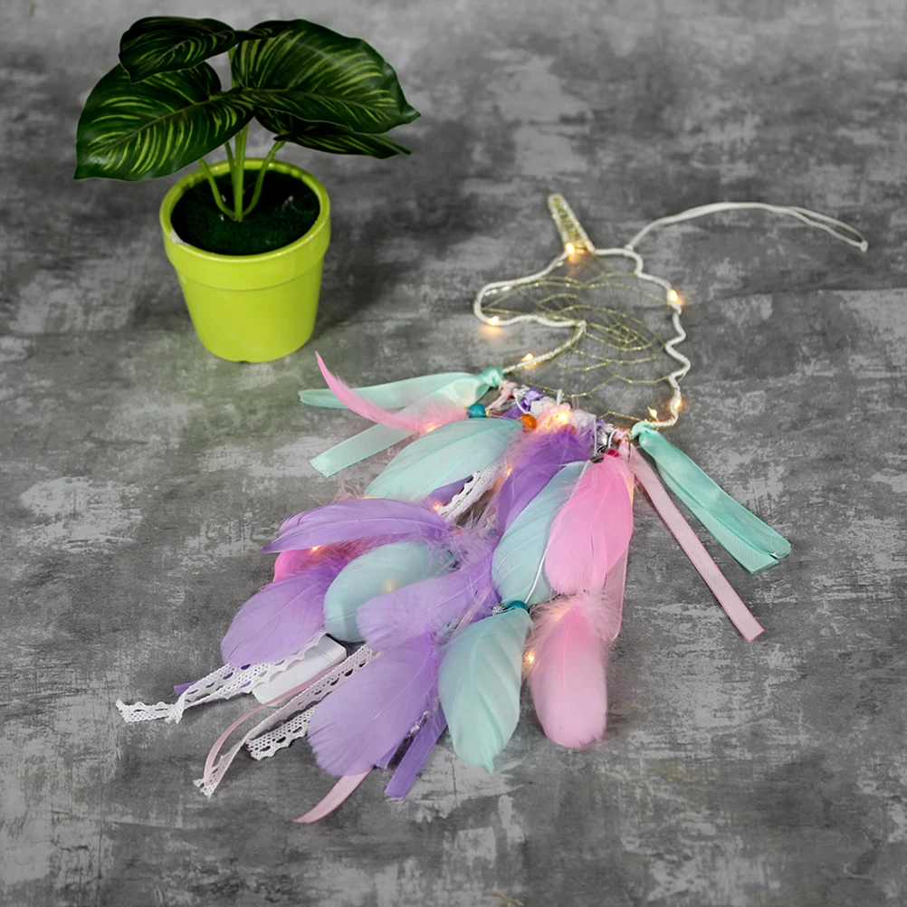 

Catcher Colorful Wall Hanging Pendant Home Room Decoration LED Catcher Wall Hanging Pendant