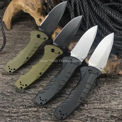 BM Turret 980 Serrated/ Full Blade Folding Pocket Knife, for Hiking, Fishing, Self Defense, Hunting, Tactical, EDC Jackknife