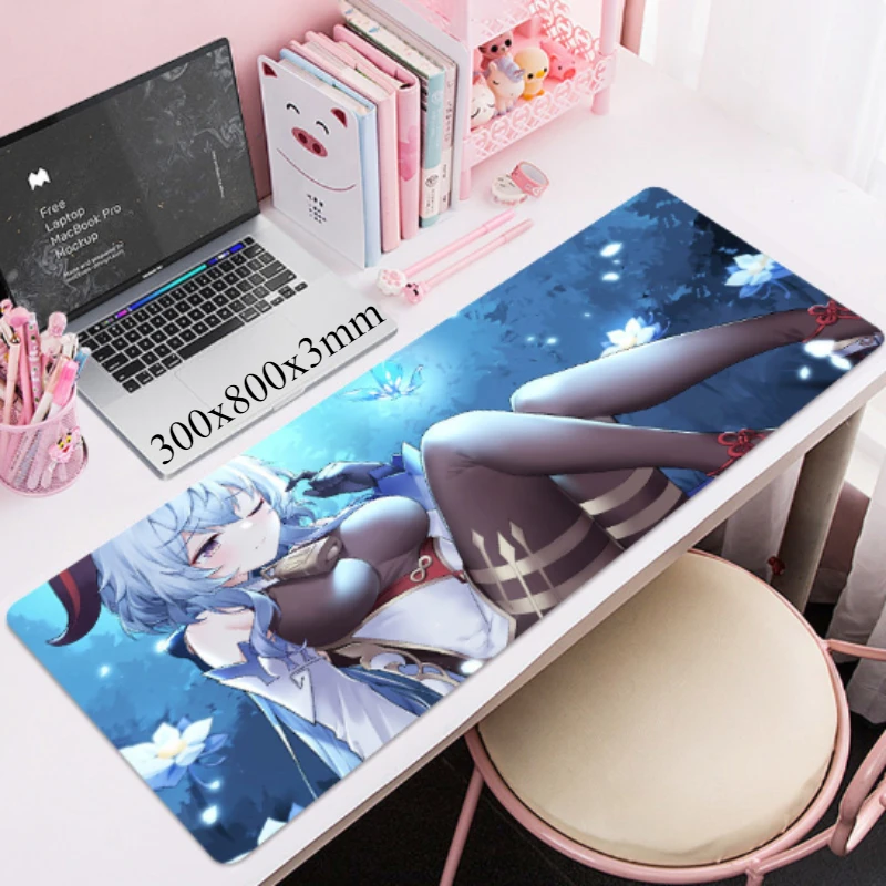 

Large Size HD Anime Gir Mousepad Cartoon Girly Mouse Pads Laptop Gamer Accessories 300x800mm Mice Keyboards Extended Pad For PC