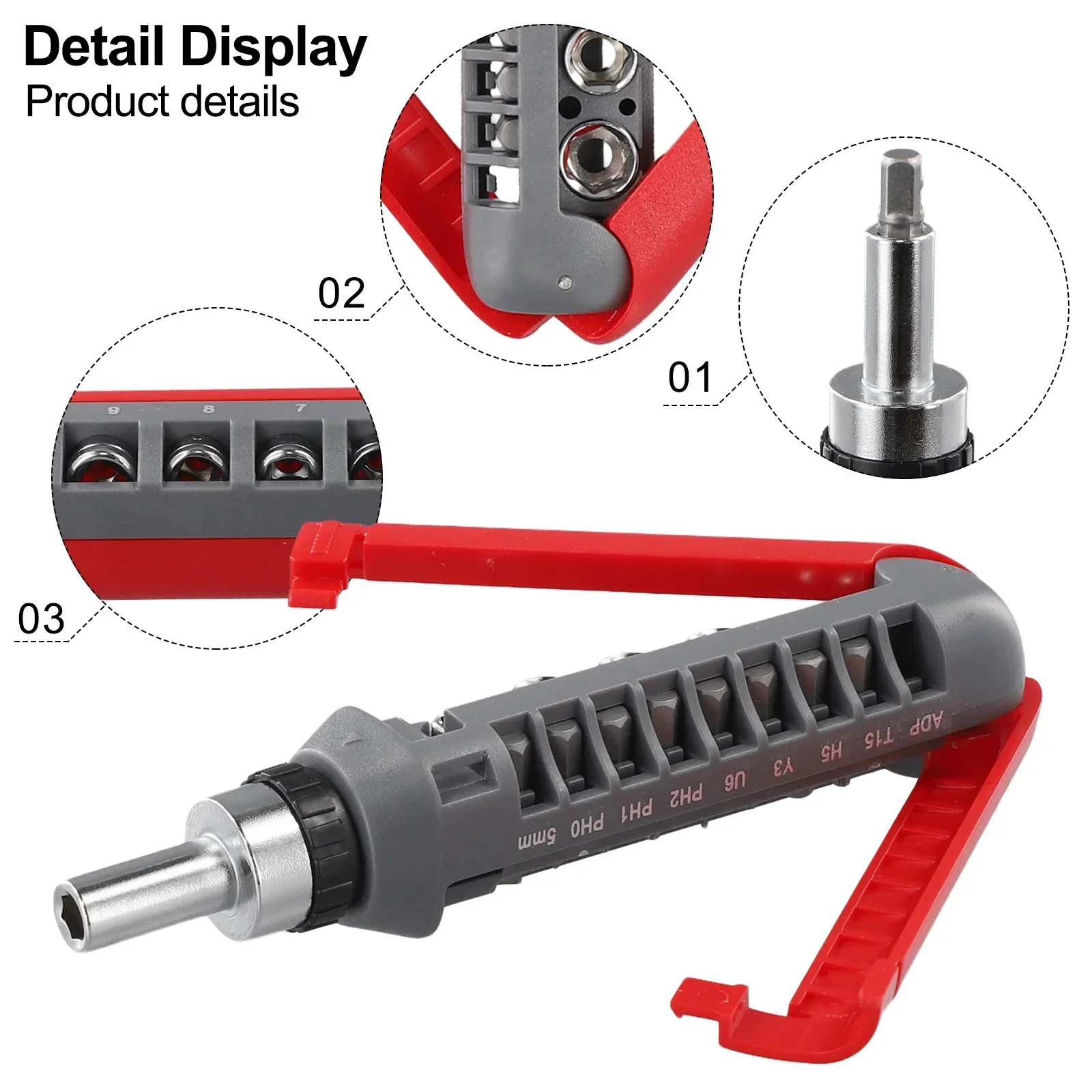 

14 In 1 Ratcheting Multitool Screwdriver Multi-functional Screwdriver Professional Angle Screwdriver Repair Tool